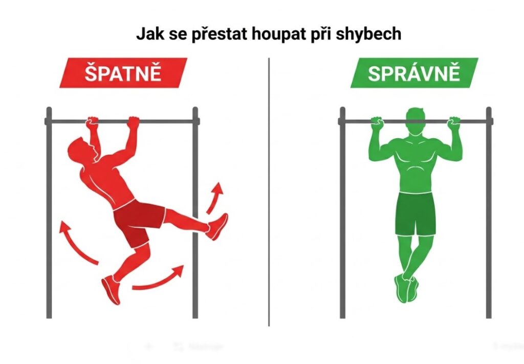 Jak se přestat houpat při shybech
